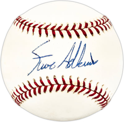 Steve Adkins Autographed Official AL Baseball New York Yankees