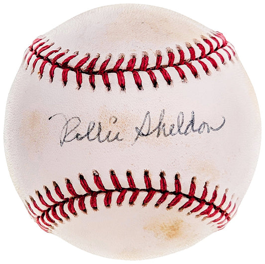 Ronnie Sheldon Autographed Official AL Baseball New York Yankees JSA #H93899