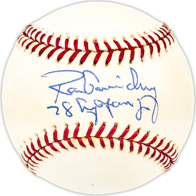 Ron Guidry Autographed Official AL Baseball New York Yankees "78 Cy Young" Beckett BAS QR #BM25130