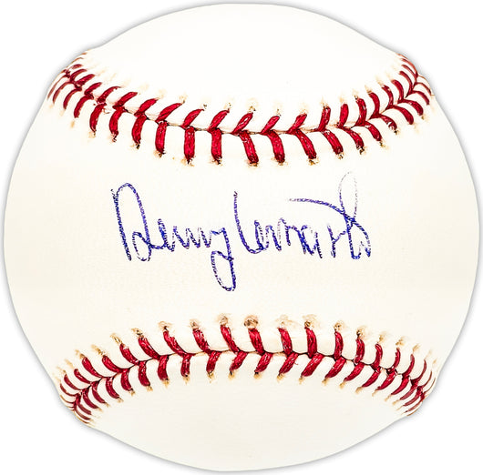 Denny Lemaster Autographed Official MLB Baseball Atlanta Braves, Houston Astros Beckett BAS QR #BM25252