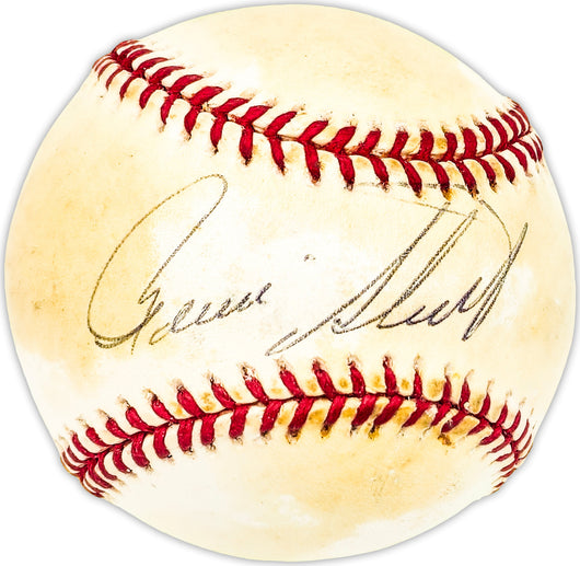 Rennie Stennett Autographed Official AL Baseball Pittsburgh Pirates Beckett BAS QR #BM25566