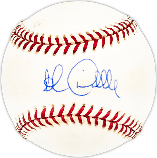 Rob Dibble Autographed Official NL Baseball Cincinnati Reds Beckett BAS QR #BM25661