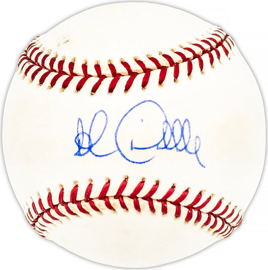 Rob Dibble Autographed Official NL Baseball Cincinnati Reds Beckett BAS QR #BM25661