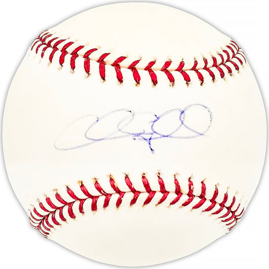 Chris Coghlan Autographed Official MLB Baseball Chicago Cubs Beckett BAS QR #BM25299