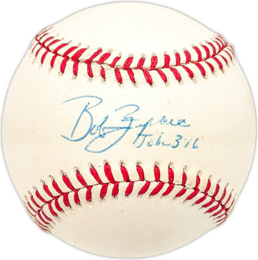 Bob Zupcic Autographed Official AL Baseball Boston Red Sox