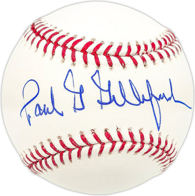 Paul Gilliford Autographed Official MLB Baseball Baltimore Orioles