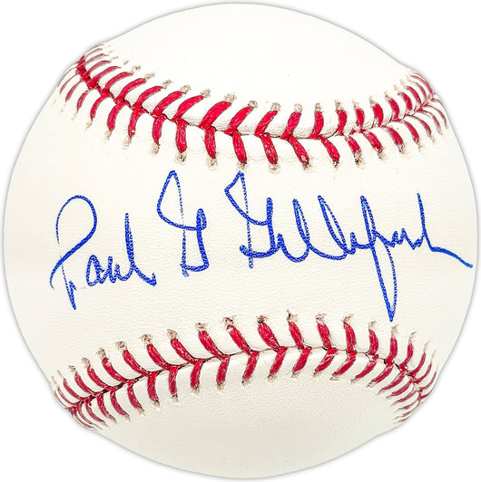 Paul Gilliford Autographed Official MLB Baseball Baltimore Orioles