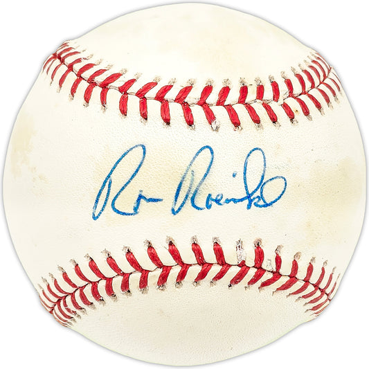 Ron Roenicke Autographed Official NL Baseball Philadelphia Phillies, Los Angeles Dodgers