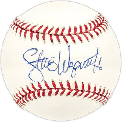 Steve Wapnick Autographed Official AL Baseball Detroit Tigers, Chicago White Sox