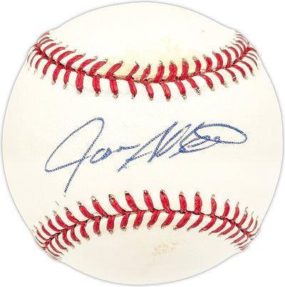 Jose Alberro Autographed Official AL Baseball Texas Rangers