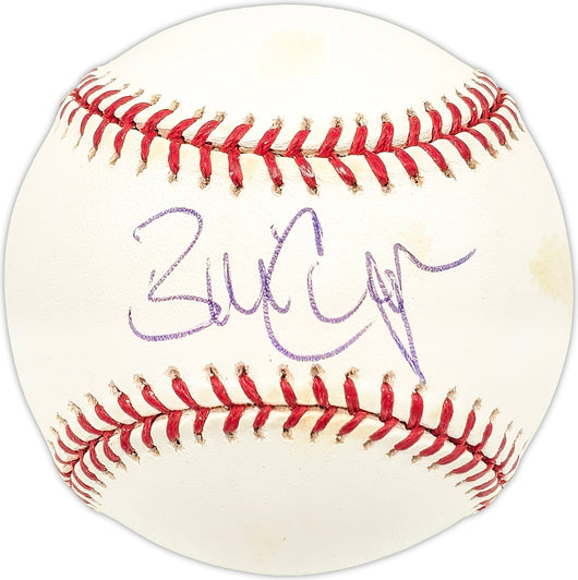 Brian Cooper Autographed Official AL Baseball California Angels