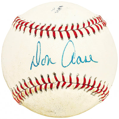 Don Aase Autographed Official Wilson Baseball Boston Red Sox Beckett BAS QR #BH039015