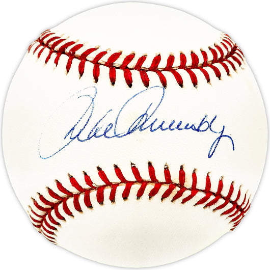 Mike Trombley Autographed Official AL Baseball Minnesota Twins