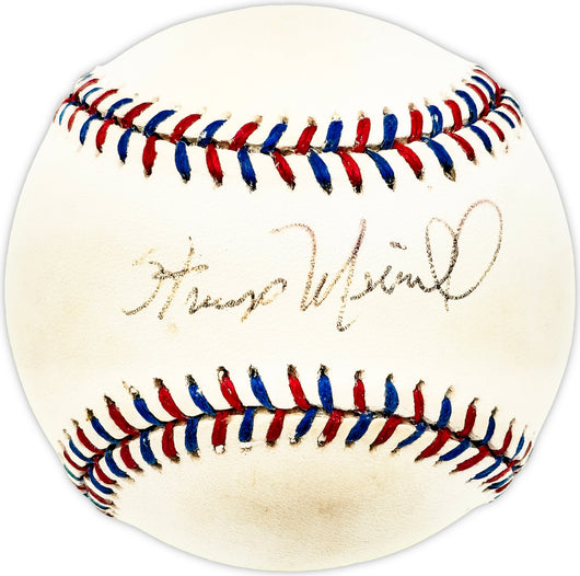 Stump Merrill Autographed Official 1995 All Star Game Logo MLB Baseball New York Yankees