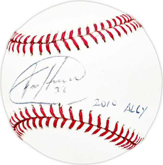 Felix Hernandez Autographed Official MLB Baseball Seattle Mariners "2010 AL CY" PSA/DNA #4A59716