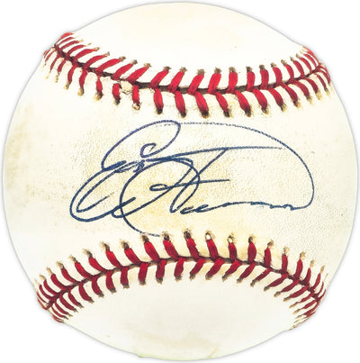 Ed Farmer Autographed Official AL Baseball Chicago White Sox, Philadelphia Phillies Beckett BAS QR #BM25853