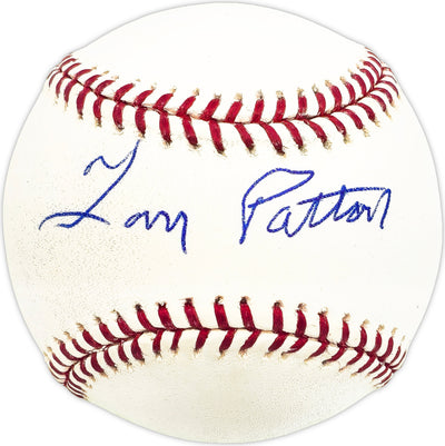 Tom Patton Autographed Official MLB Baseball Baltimore Orioles Beckett BAS QR #BM25952