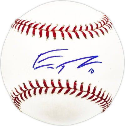 Eric Thames Autographed Official MLB Baseball Milwaukee Brewers MLB Holo #EK595784