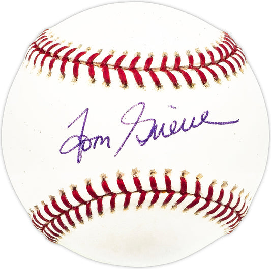 Tom Grieve Autographed Official MLB Baseball Rangers, Senators