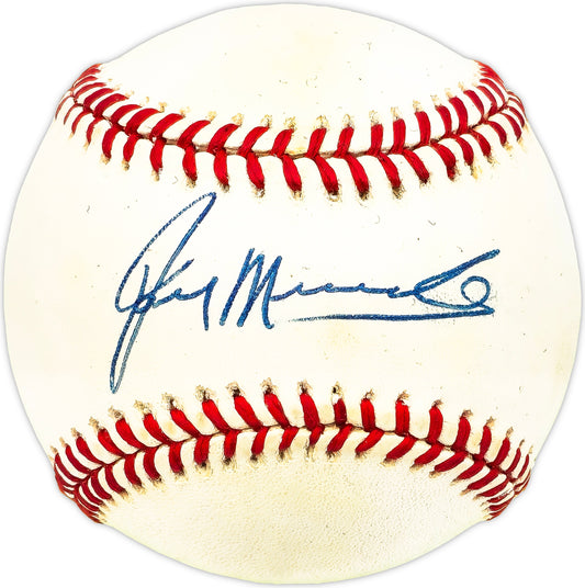 Jose Mercedes Autographed Official AL Baseball Baltimore Orioles
