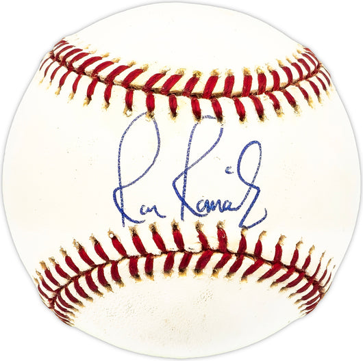 Ron Romanick Autographed Official AL Baseball California Angels