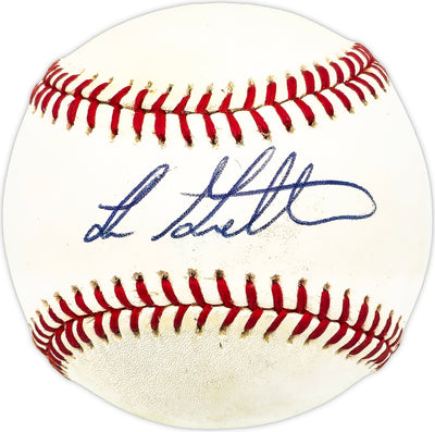 Lee Guetterman Autographed Official AL Baseball New York Yankees, Seattle Mariners