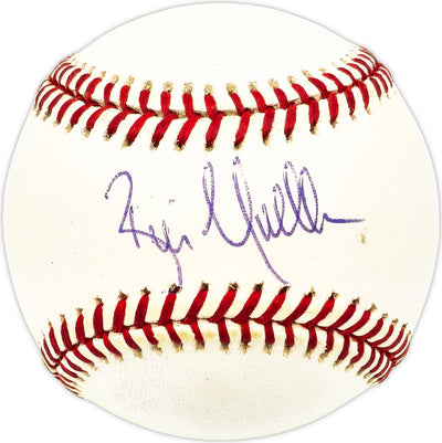 Bill Mueller Autographed Official NL Baseball San Francisco Giants, Chicago Cubs