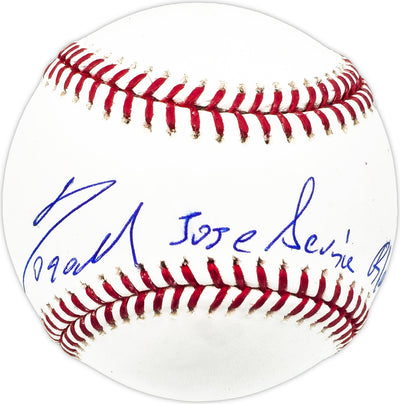 Ronald Acuna Jr. Autographed Official MLB Baseball Atlanta Braves Full Name Beckett BAS #Y60647
