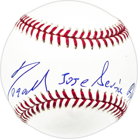Ronald Acuna Jr. Autographed Official MLB Baseball Atlanta Braves Full Name Beckett BAS #Y60647