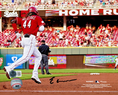 Elly De La Cruz Autographed 8x10 Photo Cincinnati Reds Home Run Trot Beckett BAS QR
