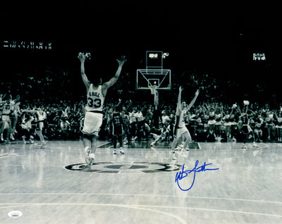 Christian Laettner Autographed 16x20 Photo Duke Blue Devils Game Winning 'The Shot' Celebration JSA