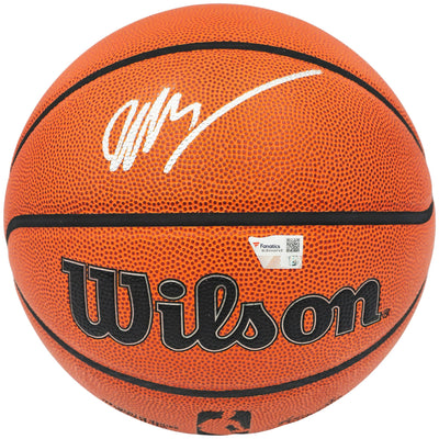 Victor Wembanyama Autographed Authentic Indoor Outdoor I/O Basketball San Antonio Spurs Fanatics Holo