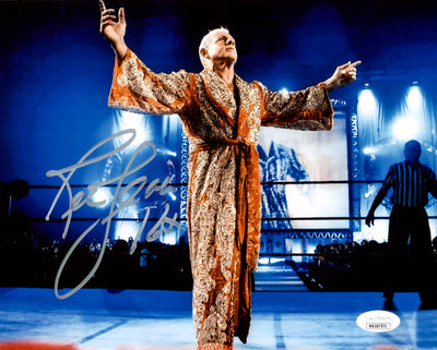 Ric Flair Autographed 8x10 Photo WWE "16x" JSA