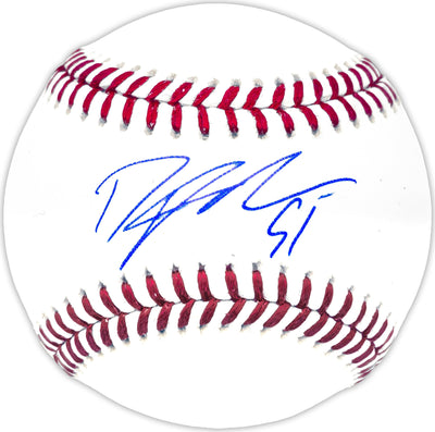 Graham Ashcraft Autographed Official MLB Baseball Cincinnati Reds Beckett BAS Witness