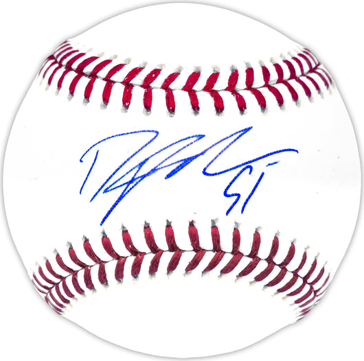 Graham Ashcraft Autographed Official MLB Baseball Cincinnati Reds Beckett BAS Witness
