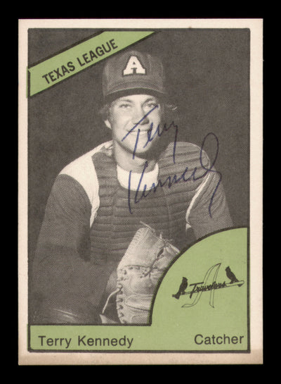 Terry Kennedy Autographed 1978 TCMA Rookie Card #11 Arkansas Travelers