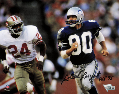 Steve Largent Autographed 8x10 Photo Seattle Seahawks "HOF 95" Fanatics Holo #A290088