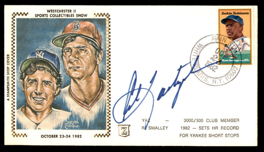 Carl Yastrzemski Autographed 1982 First Day Cover Boston Red Sox