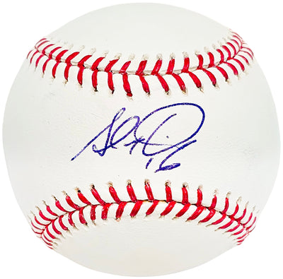 Alex Diaz Autographed Official MLB Baseball Seattle Mariners, Milwaukee Brewers Beckett BAS #BJ009141