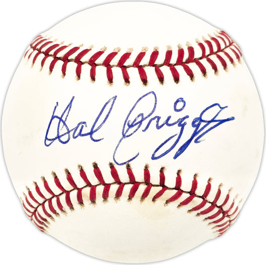Hal Griggs Autographed Official AL Baseball Washington Senators Beckett BAS QR #BN13233