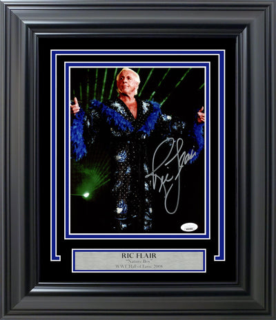 Ric Flair Autographed Framed 8x10 Photo JSA Stock #209417