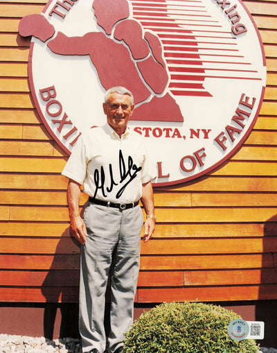 Gil Clancy Autographed 8x10 Photo Trainer Beckett BAS QR #BH29162
