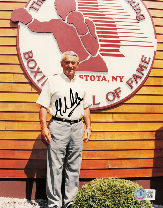 Gil Clancy Autographed 8x10 Photo Trainer Beckett BAS QR #BH29162
