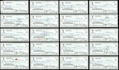 Lot of 50 Willie McCovey 3x6 Checks San Francisco Giants SKU #219430