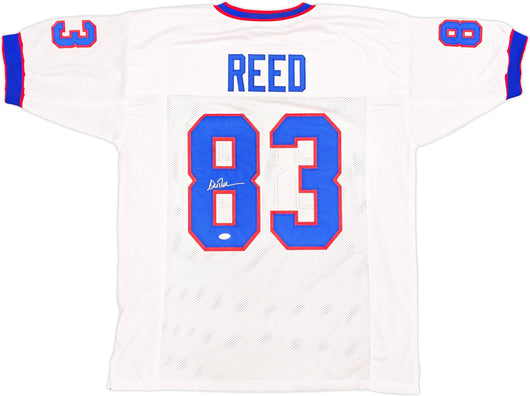 Buffalo Bills Andre Reed Autographed White Jersey JSA