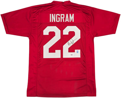 Alabama Crimson Tide Mark Ingram Autographed Red Jersey PSA/DNA