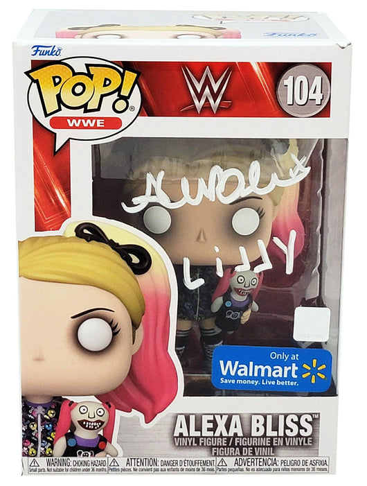 Alexa Bliss Autographed Funko Pop #104 Vinyl Figurine "Lilly" Beckett BAS Witness Stock #208709