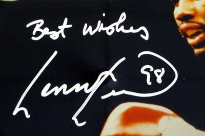 Lennox Lewis Autographed 16x20 Photo PSA/DNA #T14812