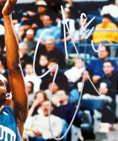 Eddie Jones Autographed 16x20 Photo Charlotte Hornets PSA/DNA #T14851