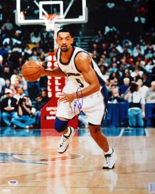 Juwon Howard Autographed 16x20 Photo Washington Wizards PSA/DNA #S76739